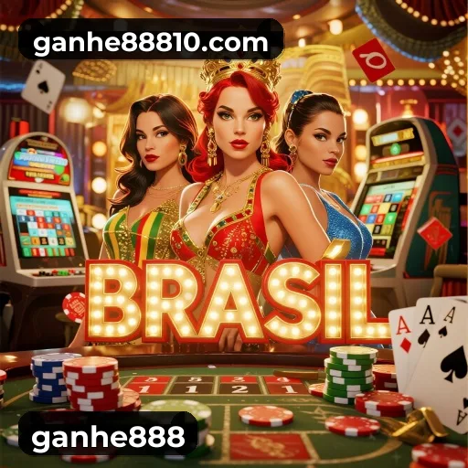 App ganhe888 para iOS e Android — interface mobile, login biométrico e PIX integrado
